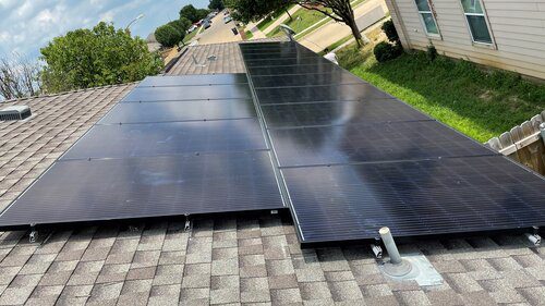 Solar installation DFW